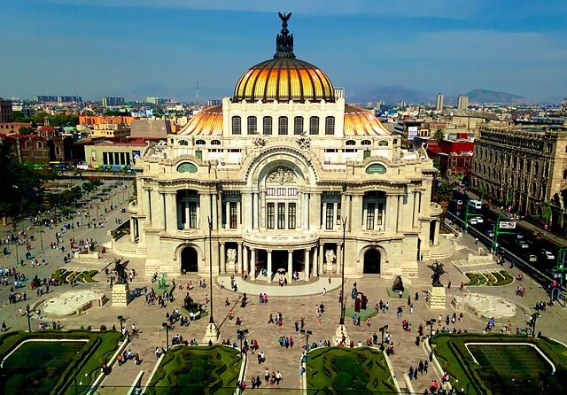 the capital DF Mexico